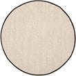 Safavieh Natural Fiber 6' Round Power Loomed Sisal Rug