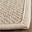 Safavieh Natural Fiber 6' Round Power Loomed Sisal Rug