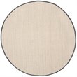 Safavieh Natural Fiber 6' Round Power Loomed Sisal Rug