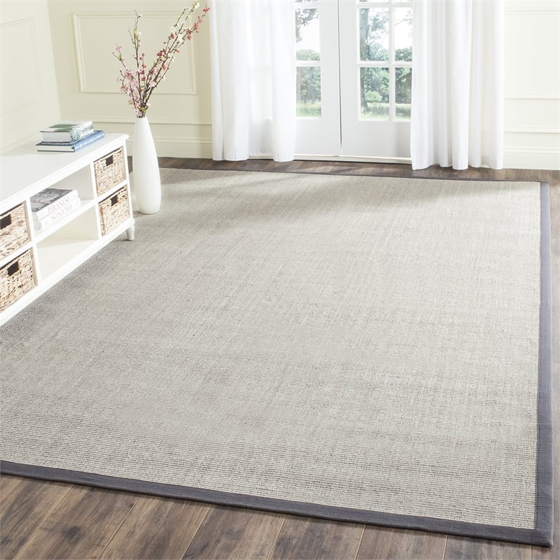 Safavieh Natural Fiber 7' Square Power Loomed Sisal Rug