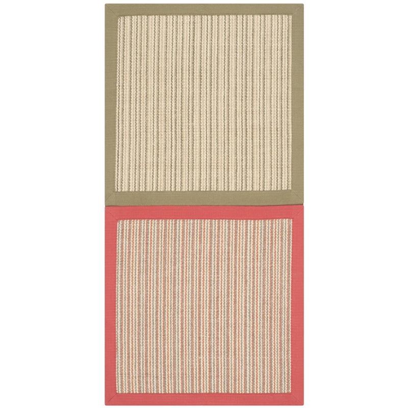 Safavieh Natural Fiber 2' X 4' Power Loomed Sisal Rug in Assorted