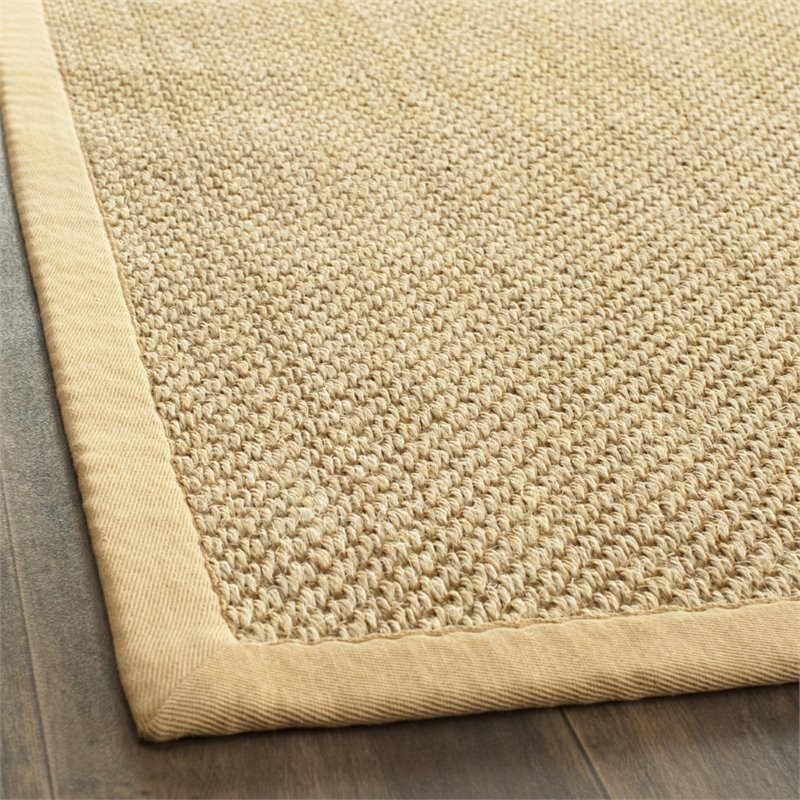 Square Power Loomed Sisal Rug
