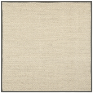 Safavieh Natural Fiber 9' Square Power Loomed Sisal Rug