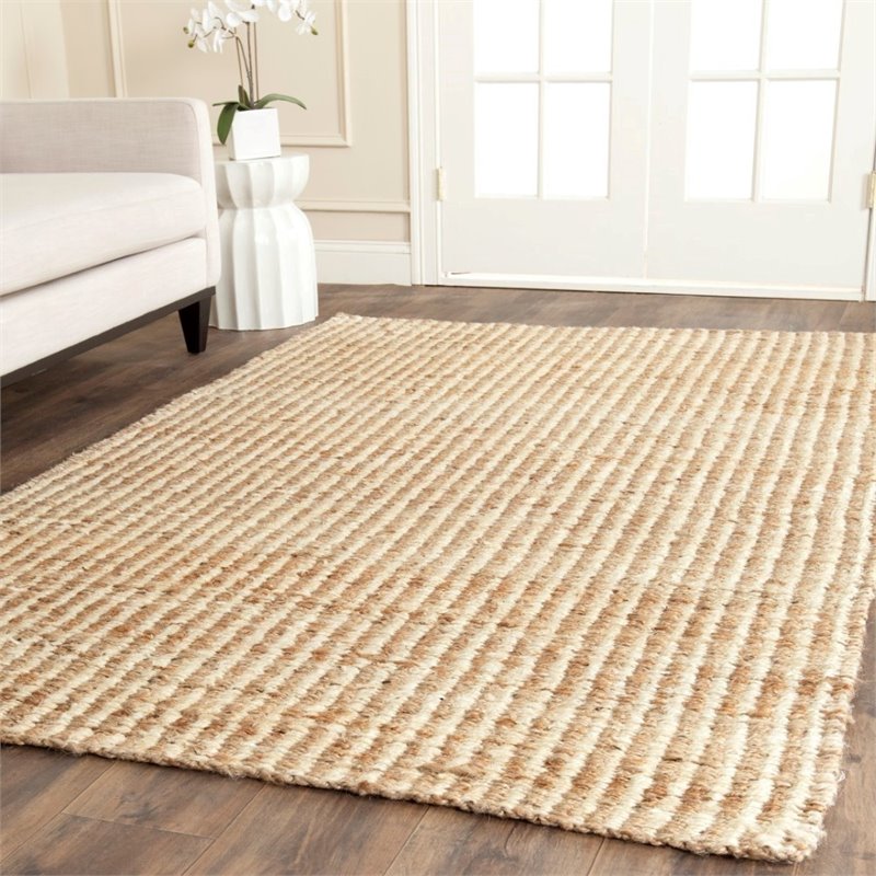 Safavieh Natural Fiber 4' Square Hand Woven Jute Rug