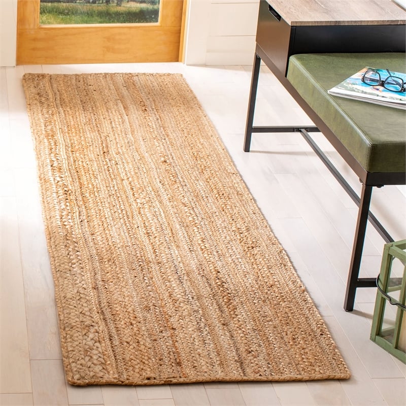 Safavieh Natural Fiber 9' X 12' Hand Woven Jute Rug in Natural