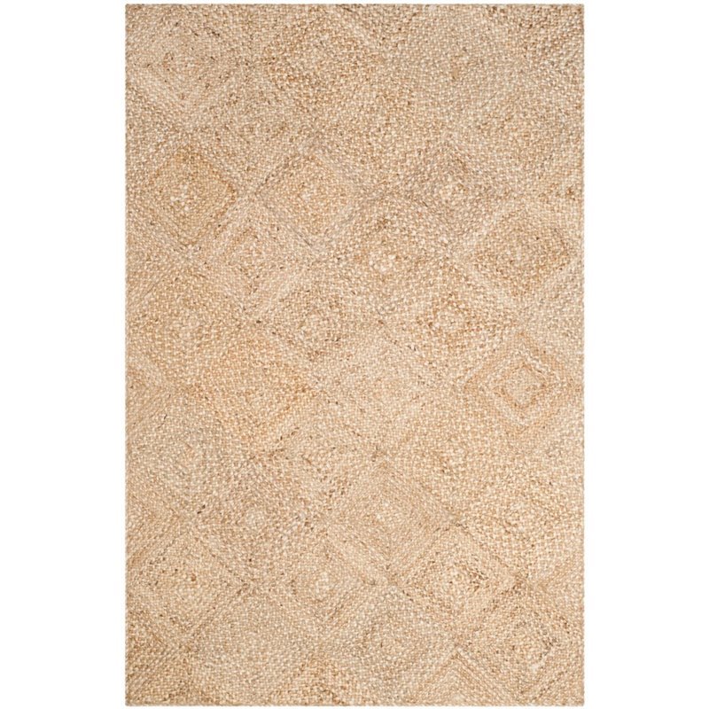 Safavieh Natural Fiber 6' X 9' Hand Woven Jute Rug in Natural