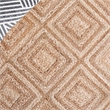 Safavieh Natural Fiber 9' X 12' Hand Woven Jute Rug in Natural