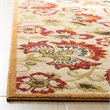Safavieh Newbury 8' X 10' Power Loomed Rug in Ivory and Gold