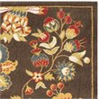 Safavieh Newbury 3' X 5' Power Loomed Rug in Brown and Green