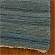 Safavieh Organica 6' Square Hand Knotted Jute Rug in Blue