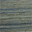 Safavieh Organica 6' Square Hand Knotted Jute Rug in Blue