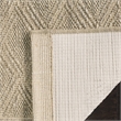 Safavieh Palm Beach 10' X 14' Power Loomed Sisal and Jute Rug in Sand