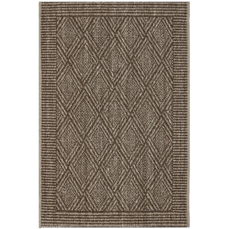 Safavieh Palm Beach 10' X 14' Power Loomed Rug in Silver