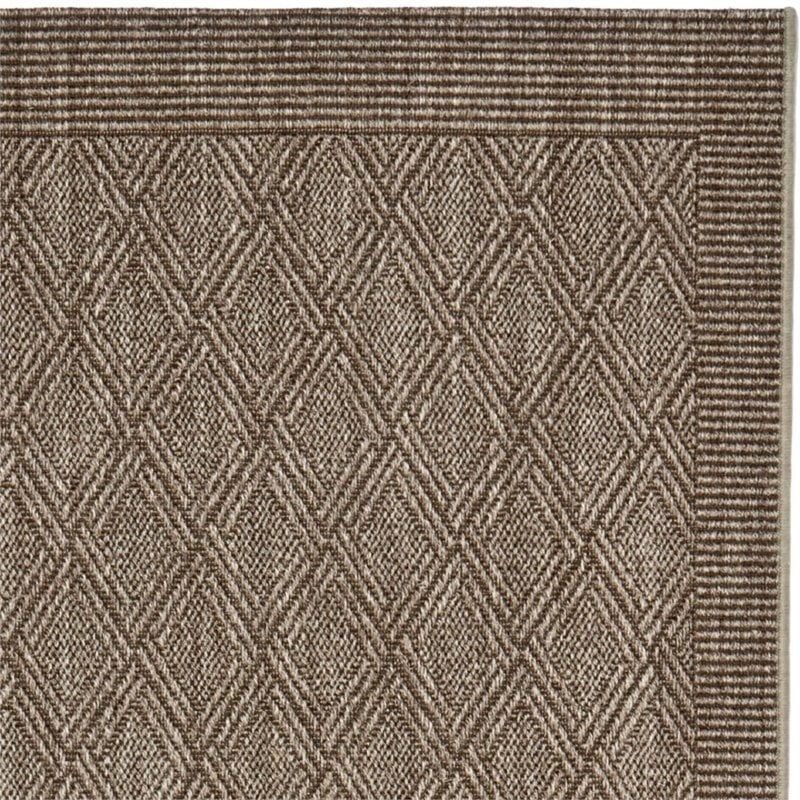 Safavieh Palm Beach 2' X 8' Power Loomed Sisal and Jute Rug in Silver