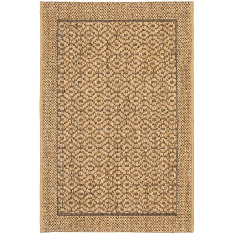 Safavieh Palm Beach 2' X 8' Power Loomed Rug in Natural