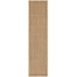 Safavieh Palm Beach 2' X 8' Power Loomed Rug in Natural