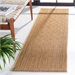 Safavieh Palm Beach 2' X 8' Power Loomed Rug in Natural