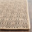 Safavieh Palm Beach 3' X 5' Hand Woven Rug in Natural and Black
