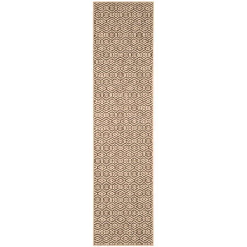 Safavieh Palm Beach 4' X 6' Hand Woven Rug in Natural and Black
