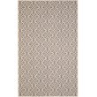 Safavieh Palm Beach 2' X 8' Hand Woven Rug in Natural and Black