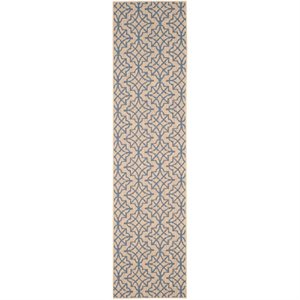 Safavieh Palm Beach 3' X 5' Hand Woven Rug in Natural and Black