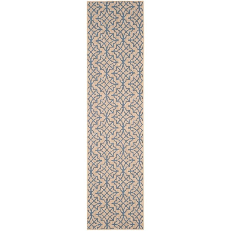 Safavieh Palm Beach 5' X 8' Hand Woven Rug in Natural and Black