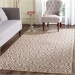 Safavieh Palm Beach 5' X 8' Hand Woven Rug in Natural and Black
