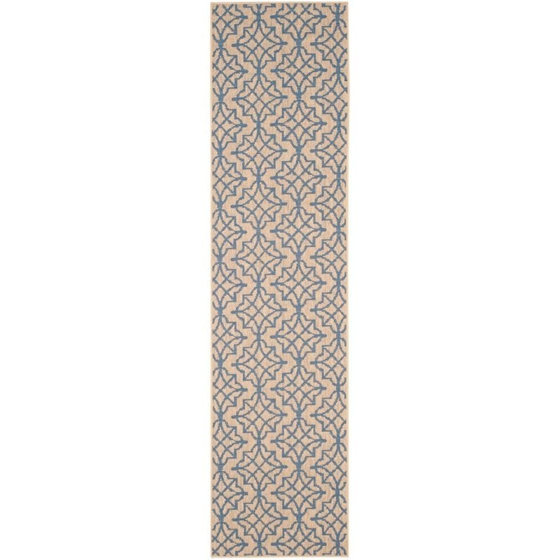 Safavieh Palm Beach 5' X 8' Hand Woven Rug in Natural and Black