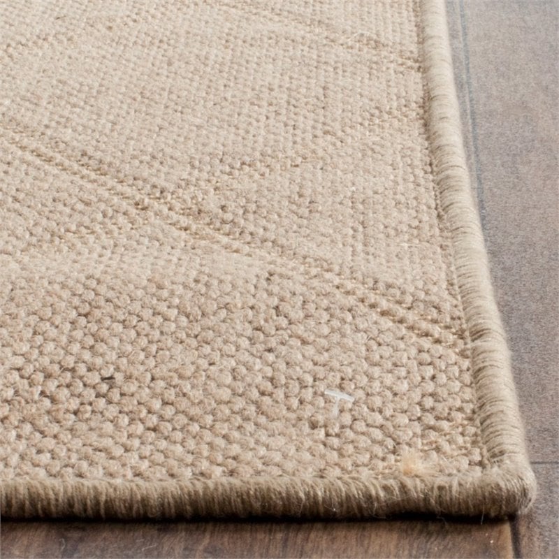 Safavieh Palm Beach 2' X 8' Hand Woven Jute and Ppmf Rug in Seagrass