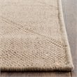 Safavieh Palm Beach 3' X 5' Hand Woven Jute and Ppmf Rug in Seagrass