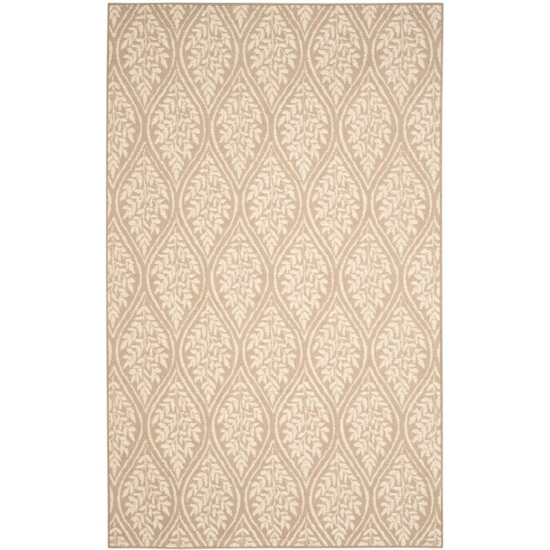Safavieh Palm Beach 9' X 12' Hand Woven Rug in Sand and Natural