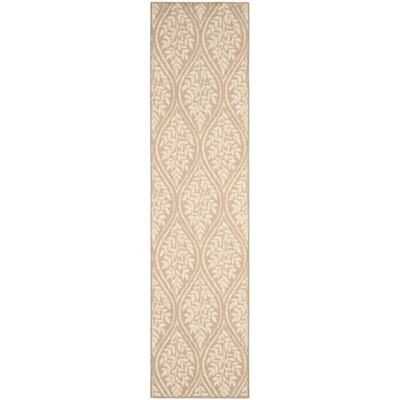 Safavieh Palm Beach 9' X 12' Hand Woven Rug in Sand and Natural