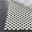 Safavieh Padding 8' Square Power Loomed Machine Made Rug in White