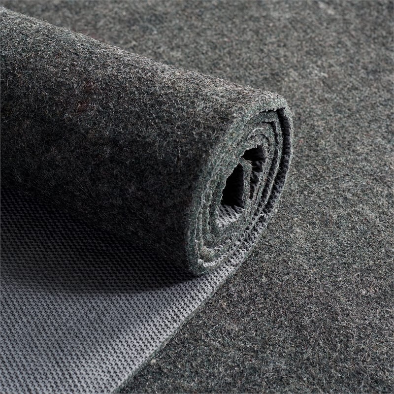 Safavieh Padding 2' X 10' Power Loomed Machine Made Rug in Gray