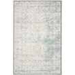 Safavieh Passion 11' X 15' Power Loomed Rug in Turquoise and Ivory