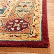 Safavieh Legend 6' X 9' Hand Tufted Wool Rug in Red and Rust