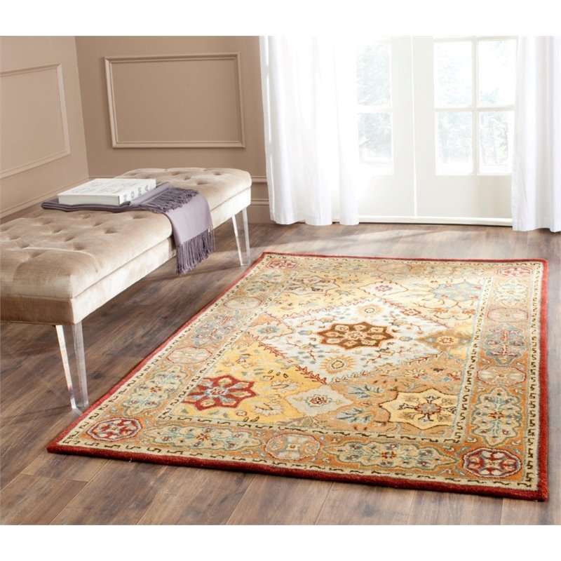 Safavieh Legend 6' Round Hand Tufted Wool Rug