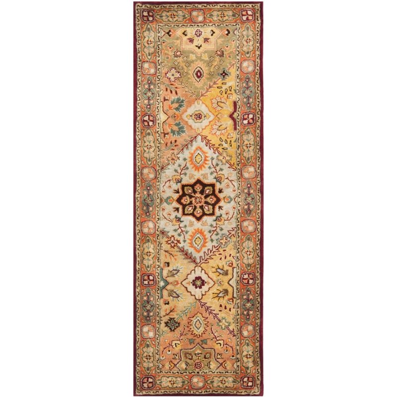 Safavieh Legend 8' Round Hand Tufted Wool Rug