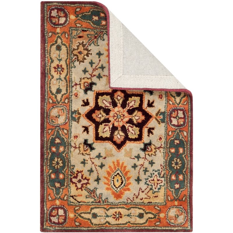 Safavieh Legend 8' Round Hand Tufted Wool Rug