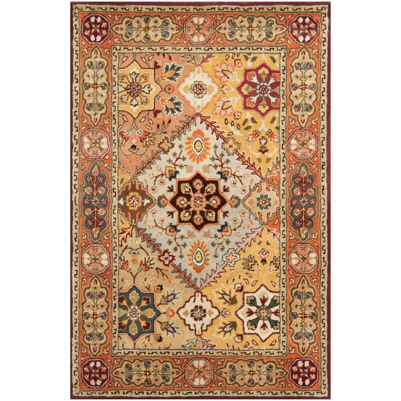 Safavieh Legend 8' Round Hand Tufted Wool Rug