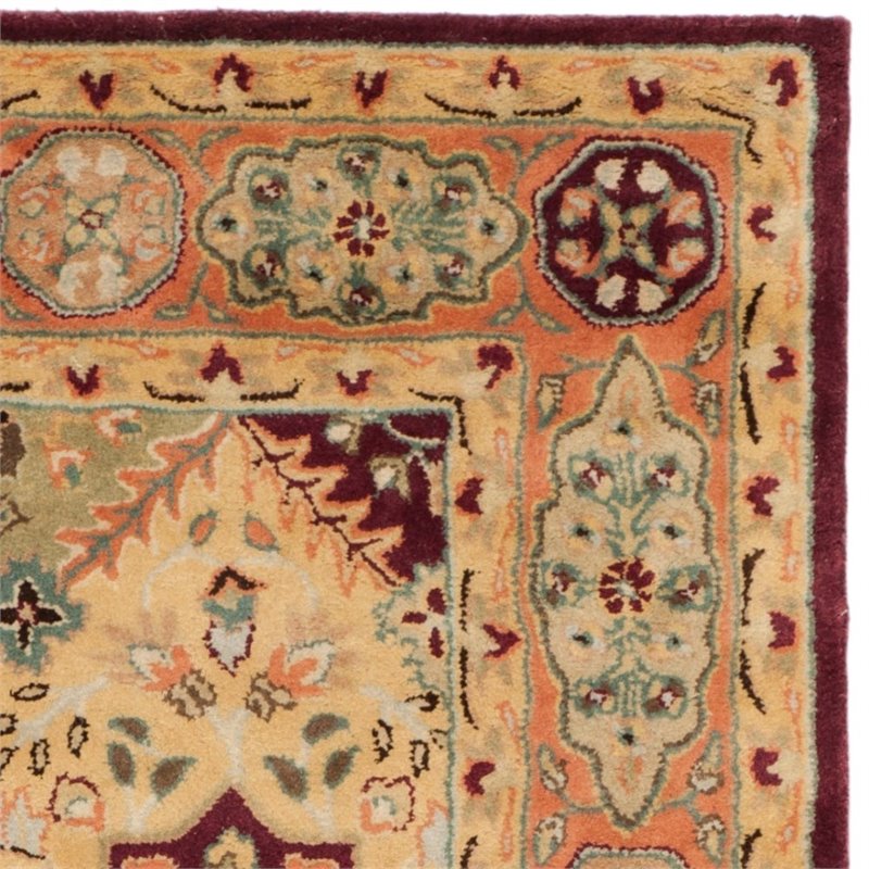 Safavieh Legend 8' Round Hand Tufted Wool Rug