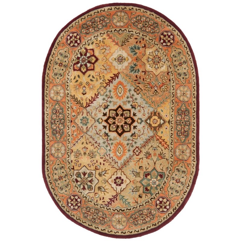 Safavieh Legend 8' Round Hand Tufted Wool Rug