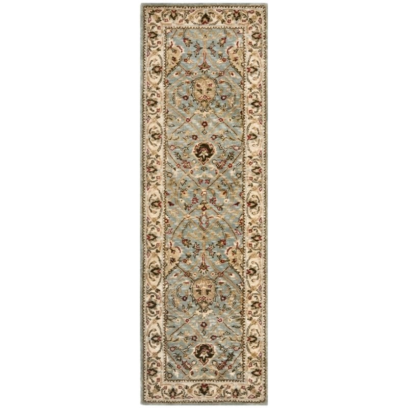 Safavieh Legend 2' X 3' Hand Tufted Wool Rug in Gray and Ivory