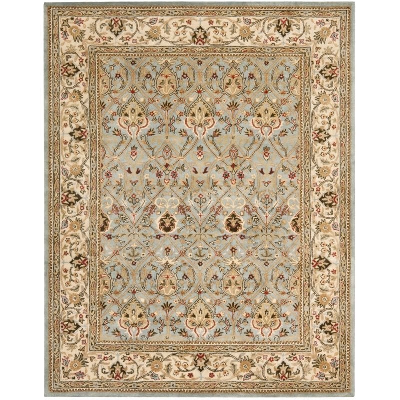 Safavieh Legend 2' X 3' Hand Tufted Wool Rug in Gray and Ivory