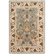 Safavieh Legend 2' X 3' Hand Tufted Wool Rug in Gray and Ivory