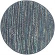 Safavieh Rag 4' Round Hand Woven Cotton Rug in Ink