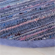 Safavieh Rag 4' Round Hand Woven Cotton Rug in Purple