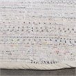 Safavieh Rag 4' Round Hand Woven Cotton Rug in Ivory