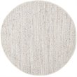 Safavieh Rag 4' Round Hand Woven Cotton Rug in Ivory