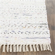 Safavieh Rag 4' Square Hand Woven Cotton Rug in Ivory
